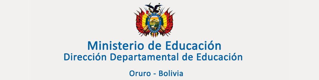 Dirección Departamental de Educación Oruro
